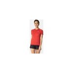 Odlo t - shirt de running zeroweight ceramicool pour femme, s, rouge