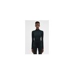 Odlo t - shirt technique  col montant  zipp performance warm pour femme, xs, black