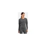 Odlo t - shirt technique � manches longues active x - warm pour femme, xl, gris