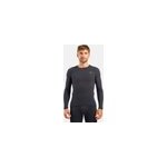 Odlo sous - v�tement technique m�rinos performance wool 140 seamless haut pour homme, s, noir
