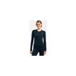 Odlo t - shirt technique à manches longues natural 100 % merino warm pour femme, xl, bleu marine Odlo t - shirt technique à manches longues natural 100 % merino warm pour femme, xl, bleu marine