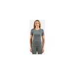 Odlo t - shirt technique  col rond en laine mrinos 200 natural pour femme, xs, gris