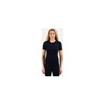 Odlo t - shirt technique  col rond en laine mrinos 200 natural pour femme, xs, black