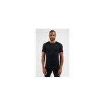 Odlo t - shirt technique  col rond en laine mrinos 200 natural pour homme, s, noir