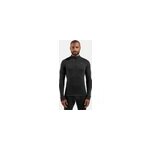 Odlo sous - v�tement technique � demi - zip en laine m�rinos 260 natural pour homme, s, noir