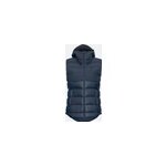Odlo veste  capuche sans manches avec isolation en duvet severin n - thermic pour femme, xs, blue