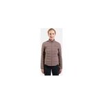 Odlo veste hybride avec isolation en duvet recycl ascent n - thermic pour femme, xs, marron