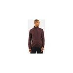 Odlo veste hybride run easy warm pour homme, s, bordeaux