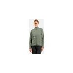 Odlo veste multisport  zip intgral en polaire  structure quadrille essentials pour femme, xl, vert ...