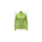 Odlo veste de running � col zipp� essentials pour femme, xs, vert