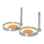 2 cercles � ?ufs en inox kitchen craft