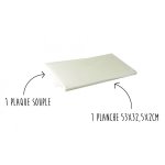 2 pices planche  dcouper + plaque souple