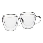 2 tasses à thé en verre à double paroi le'xpress 2 tasses à thé en verre à double paroi le'xpress