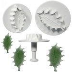 3 dcoupoirs feuille de houx