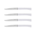 4 couteaux de table opinel bon apptit + lame 11cm en inox manche nuage