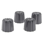 4 moules pour faire des cannels bordelais de buyer en acier anti - adhsifs