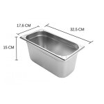 Bac gastronorme professionnel hendi kitchen line modèle gn 1 / 3 hauteur 15cm Bac gastronorme professionnel hendi kitchen line modèle gn 1 / 3 hauteur 15cm