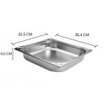 Bac gastronorme professionnel hendi kitchen line mod�le gn 2 / 3 hauteur 6, 5cm