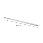 Barre d'adaptation 32, 5cm pour bacs professionnels hendi modle gn 1 / 2