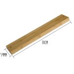 Barre aimante marque yaxell en bambou (2 teintes disponibles)