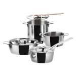 Batterie cuisine tout inox 18 / 10 alessi pots&pans design jasper morrison Batterie cuisine tout inox 18 / 10 alessi pots&pans design jasper morrison
