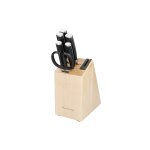 Bloc 5 couteaux + ciseaux kitchen aid