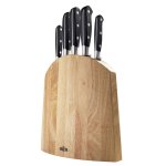 Bloc 5 couteaux de cuisine v. sabatier acier inox