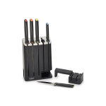 Bloc 5 couteaux joseph joseph elevate + aiguiseur amovible