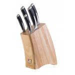 Bloc 5 couteaux style japonais acier inox kyu richardson