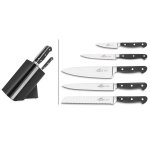 Bloc arizona de 5 couteaux pluton de sabatier en inox