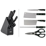 Bloc cuisine wusthof classic 5 pices dont 3 couteaux et 2 accessoires