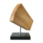Bloc pivotant vide pour 6 à 8 couteaux de cuisine en chêne et granite - kai Bloc pivotant vide pour 6 à 8 couteaux de cuisine en chêne et granite - kai