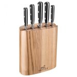Bloc sabatier idal inox 5 couteaux forgs made in france