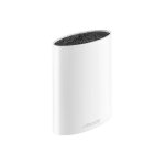 Bloc universel design oval blanc arcos int�rieur amovible fibres pp