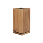 Bloc vide pour couteaux rotatif en acacia cristel