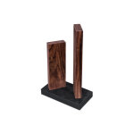 Bloc vide cuisine kai colonnes aimant�es en noyer (jusqu'� 4 couteaux)