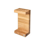 Bloc vide kai ch�ne pour 5 couteaux