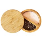 Boite  sel magntique modle duo ba208561 totally bamboo en bambou