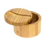 Bote pour le sel totally bamboo big dipper couvercle + cuillre