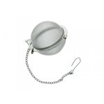 Boule  th infuseur avec chanette 45mm tout inox