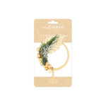 Cake topper bois couronne de nol scrapcooking