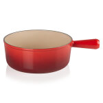 Caquelon en fonte maille 22cm le creuset