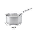 Casserole alchimy de buyer inox 18 / 10 3 plis