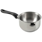 Casserole pour le bain - marie en inox de 988ml avec poigne en baklite