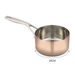 Casserole baumalu b'chef en cuivre inox