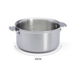 Casserole de buyer en inox