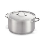 Casserole avec couvercle en inox 24cm