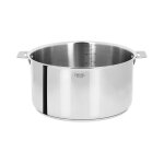Casserole cuisson amovible gamme casteline cristel en inox 5 couches