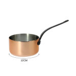 Casserole inocuivre de buyer en cuivre et fonte