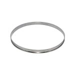 Cercle ptissier 24cm acier inox de buyer
